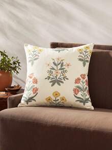 1pc Decorative Pillow Cover, Hidden Zipper Design, Suitable For Living Room, Dining Room And Bedroom Decor, Soft And Comfortable, Minimalist Style - Multicolor - View 7