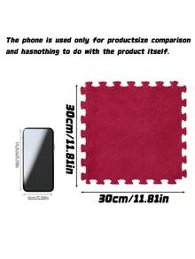 2/6/10/20/50pcs Spliced Floor Mats, Modern Minimalist Interlocking Foam Mats, Non-Slip And Easy-To-Clean Interlocking Carpets, Stain-Resistant Spliced Floor Mats, Suitable For Home Floor Decoration In Living Rooms - multicolor - View 4