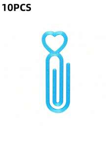 1/2/4/5/10 piezas Clips de lienzo para pintura de diamantes 5D con forma de corazón, pinzas de fijación y posicionamiento de lienzo, herramientas DIY de bordado de strass cuadradas y redondas hechas a mano - Azul - Ver 14