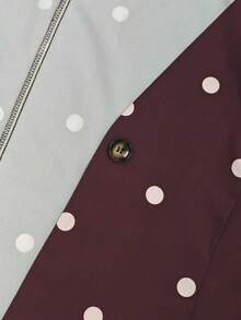Ceyna Plus Size Women's Classic Retro Polka Dot Vest And Wide Leg Pants Set Summer Holiday Outfits - Brown - View 7