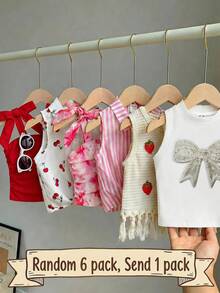 [Random 5Sets, Send 1 Set]!Surprise Box !!!!20% Chance Of Getting 1 Set!! Young Girl Round - White - View 5