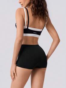 Loungeista 5pcs Solid Elastic Waist Boyshorts - Multicolor - View 2