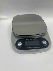 1PC High Precision Stainless Steel Digital Kitchen Scale, Electronic Scale, Precise Baking Household Small Scale, Food Scale, Medication Scale, Coffee Scale, Postal Scale, Kitchen Supplies, Baking Tools - Silver - View 8