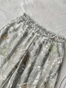 Celana Jogging Motif Daun Digital untuk Anak Perempuan Remaja, Pakaian Kasual Nyaman Musim Gugur/Dingin, Rajut, Longgar, Kembali ke Sekolah, Streetwear, Kamuflase, 1 Gambar Acak - MultiWarna - View 4