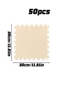 2/6/10/20/50pcs Spliced Floor Mats, Modern Minimalist Interlocking Foam Mats, Non-Slip And Easy-To-Clean Interlocking Carpets, Stain-Resistant Spliced Floor Mats, Suitable For Home Floor Decoration In Living Rooms - multicolor - View 12