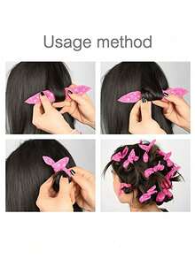 10pcs/15pcs Heatless Sponge Curling Irons, Sleeping Curling Irons, Suitable For All Hair Types, Suitable For Big Wavy Curls And Bedtime Curls, Perfect For Slouchy People. Suitable For Daily Curling, As A Gift, Christmas, Thanksgiving, Hair Curlers, - Multicolor - View 7