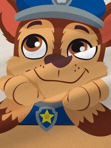 SHEIN | PAW Patrol 小男孩卡通印花圓領短袖休閒T恤 - 白色 - 查看 5