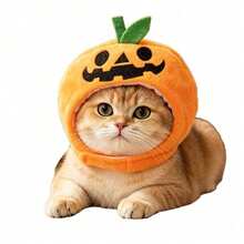 PETSIN 1 PC Halloween Pet Cosplay Funny Antlers/Demon/Skeleton/Pumpkin Cap Costumes - Multicolor - View 9