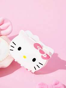 HELLO KITTY AND FRIENDS | SHEIN 中號髮夾/抓夾，適合粗髮與長髮 - 紅白色 - 查看 6