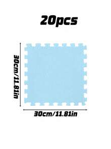 2/6/10/20/50pcs Spliced Floor Mats, Modern Minimalist Interlocking Foam Mats, Non-Slip And Easy-To-Clean Interlocking Carpets, Stain-Resistant Spliced Floor Mats, Suitable For Home Floor Decoration In Living Rooms - multicolor - View 9