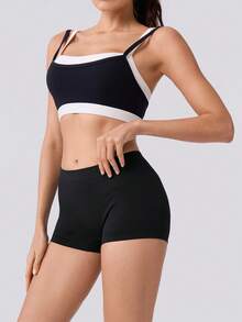 Loungeista 5pcs Solid Elastic Waist Boyshorts - Multicolor - View 3