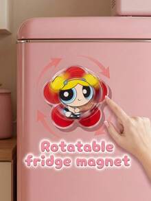 THE POWERPUFF GIRLS X Joivida 1/3 buah Magnet Kulkas Bentuk Hewan Kartun Lucu, Desain Karakter Imut dan Klasik, Daya Magnet Kuat, Dekorasi Dapur Rumah yang Menggemaskan, Suvenir Pesta Sekolah, Perlengkapan Kerajinan DIY, Hadiah Kecil yang Menyenangkan untuk Para Penggemar - Satu-Ukuran - View 5
