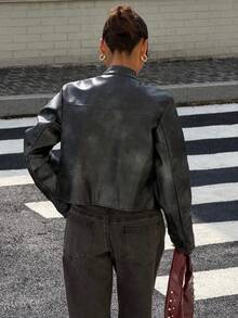 Muchica Women Jackets - Hitam - View 2