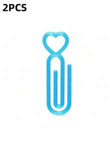 1/2/4/5/10 piezas Clips de lienzo para pintura de diamantes 5D con forma de corazón, pinzas de fijación y posicionamiento de lienzo, herramientas DIY de bordado de strass cuadradas y redondas hechas a mano - Azul - Ver 13