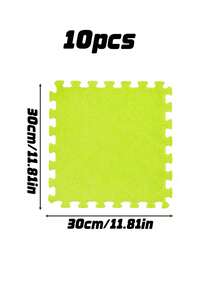 2/6/10/20/50pcs Spliced Floor Mats, Modern Minimalist Interlocking Foam Mats, Non-Slip And Easy-To-Clean Interlocking Carpets, Stain-Resistant Spliced Floor Mats, Suitable For Home Floor Decoration In Living Rooms - multicolor - View 11