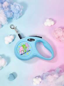 Care Bears X PETSIN 1件裝 3米伸縮式寵物狗牽繩 耐磨防斷 舒適握感 防滑輕便 便攜式 適合室內外散步旅行 全季節適用 小型犬中型犬 日常遛狗裝備 熱門寵物配件 - 彩色 - 查看 9