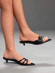 Black bright PU