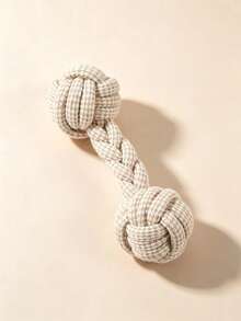 PETSIN Pet Hemp Rope Woven Pet Rope Knot Toy; Durable Chew Toy For Teething And Cleaning Teeth; Tug-Of-War Rope For Small And Medium-Sized Dogs And; Indoor And Outdoor Boredom-Relieving Chewing And Training Dog Toy. - Multicolor - View 18