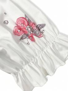 Velvienne Plus Size Women V-Neck Floral Print Casual Everyday Wear Shirt, - Multicolor - View 7