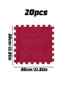 2/6/10/20/50pcs Spliced Floor Mats, Modern Minimalist Interlocking Foam Mats, Non-Slip And Easy-To-Clean Interlocking Carpets, Stain-Resistant Spliced Floor Mats, Suitable For Home Floor Decoration In Living Rooms - multicolor - View 11