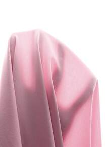 SHEIN Tween Girls Tween Girl Lace Pink Bow Cute Dress, Autumn/Winter/All Season Wear, Primary School, Middle School - Pink - View 10