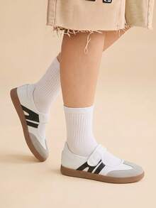 CUCCOO EASI Women's Casual Versatile Simple Commuter Shoes For Christmas - White grey 1 - View 3