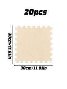 2/6/10/20/50pcs Spliced Floor Mats, Modern Minimalist Interlocking Foam Mats, Non-Slip And Easy-To-Clean Interlocking Carpets, Stain-Resistant Spliced Floor Mats, Suitable For Home Floor Decoration In Living Rooms - multicolor - View 9