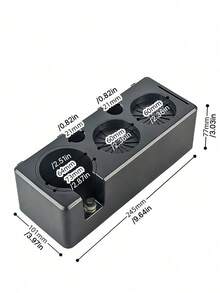 1 Multi-Functional Coffee Tamper Station, Non-Slip Tamper Station, Suitable For Storing Tamper, Distributor And Portafilter, ABS Material Tamper Holder, Coffee Portafilter Rack - Black - View 10