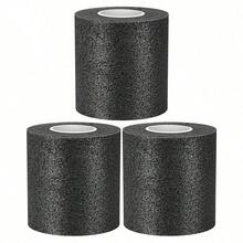 1/3/6 Packs Pre Wrap For Hair Soccer, Black Athletic Prewrap Tape Headbands, Foam Sport Underwrap Pre-Wrap, 2.76 Inches X 11 Yards - Multicolor - View 10