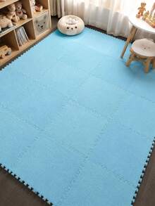 2/6/10/20/50pcs Spliced Floor Mats, Modern Minimalist Interlocking Foam Mats, Non-Slip And Easy-To-Clean Interlocking Carpets, Stain-Resistant Spliced Floor Mats, Suitable For Home Floor Decoration In Living Rooms - multicolor - View 6