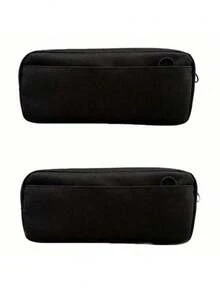 1/2 PCS Double Layer Large Capacity Durable Tearproof Waterproof Multicompartment Pencil Case Cute Back To School Office College Stationery Must Have - A - View 9