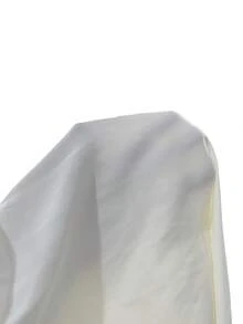 Franclia Elegant White Summer Square-Neck Sleeveless Dress With Ruffles,Perfect For Bar Party,Wedding Guest,Graduation,Office Wear,Stylish Double-Layered Vest - Apricot - View 6