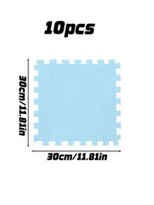 2/6/10/20/50pcs Spliced Floor Mats, Modern Minimalist Interlocking Foam Mats, Non-Slip And Easy-To-Clean Interlocking Carpets, Stain-Resistant Spliced Floor Mats, Suitable For Home Floor Decoration In Living Rooms - multicolor - View 12