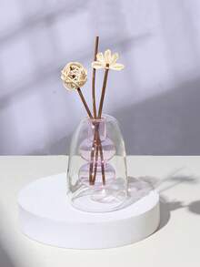 1Pc Aromatherapy Diffuser Bottle Transaprent Glass Essential Oil Bottles Home Storage Containers Bottle - Multicolor - View 11
