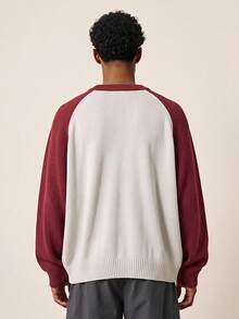 TOKVUE Men's Letter Print Casual Daily Knit Top - Multicolor - View 2
