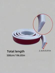Versatile European French Self Adhesive Wall Decorative Trim Molding TPE Flexible Waterproof Moistureproof Scratchproof Easy Clean No Trace Removable Bendable Edge For TV Background - one size fits all - View 6