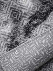 Modern Ivory Area Rug For Living Room | Soft Minimalist Contemporary Carpet Made In Turkey - Creamy White - View 4