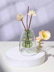 1Pc Aromatherapy Diffuser Bottle Transaprent Glass Essential Oil Bottles Home Storage Containers Bottle - Multicolor - View 12