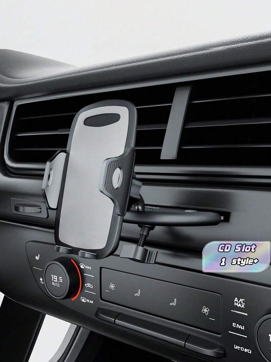 1 Piece Xnyocn Universal Adjustable CD Slot Car Mount 360 Degree Rotating Holder For All Android Smartphones Hands Free Navigation Driving Accessory Birthday Gift - Multicolor - View 1
