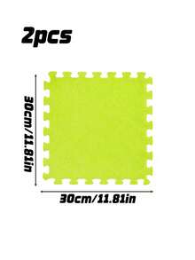 2/6/10/20/50pcs Spliced Floor Mats, Modern Minimalist Interlocking Foam Mats, Non-Slip And Easy-To-Clean Interlocking Carpets, Stain-Resistant Spliced Floor Mats, Suitable For Home Floor Decoration In Living Rooms - multicolor - View 8