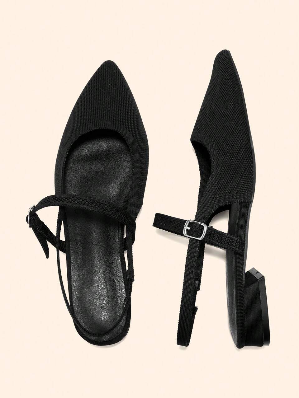 CUCCOO BASICS Women's Fashion Pointed Flat Shoes, Vacation Leisure Comfortable Versatile