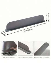 Silicone Sink Splash Guard Kitchen Sink Basin Splash Blocker Countertop Water Barrier Water Blocker For Lab Sink Vegetable Basin Dishwasher Restaurant Bathroom Rv Waterproof Cover Kitchen Utensils Essentials Home Essentials - one-size - View 3