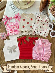[Random 5Sets, Send 1 Set]!Surprise Box !!!!20% Chance Of Getting 1 Set!! Young Girl Round - White - View 2