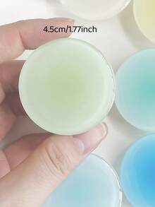 Round Gradient Epoxy Gel Phone Grip Stand, Collapsible Telescopic Desk Holder, Self-Adhesive Portable Universal Stand - Multicolor - View 13