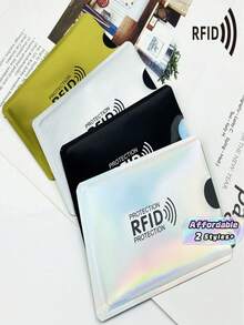 全息 RFID 防盜刷卡套，防消磁鋁箔卡夾，身分證與銀行卡防盜刷保護套 - 查看 2