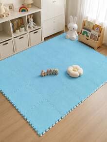 2/6/10/20/50pcs Spliced Floor Mats, Modern Minimalist Interlocking Foam Mats, Non-Slip And Easy-To-Clean Interlocking Carpets, Stain-Resistant Spliced Floor Mats, Suitable For Home Floor Decoration In Living Rooms - multicolor - View 5