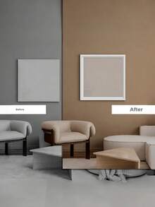 Versatile European French Self Adhesive Wall Decorative Trim Molding TPE Flexible Waterproof Moistureproof Scratchproof Easy Clean No Trace Removable Bendable Edge For TV Background - one size fits all - View 3