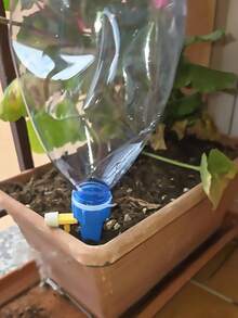 1/6/10pcs Auto Watering Device With Adjustable Slow-Release Control Valve Switch, Suitable For Home & Boat Gardening, Plant Sprayer, Gardening Supplies (Accessory Colors Random) - Multicolor - View 10