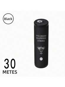 1 pieza Hilo de mapeo para microblading blanco/negro/rosa, marcador de cejas pre-entintado para maquillaje permanente, hilo de posicionamiento de cejas - Multicolor - Ver 10