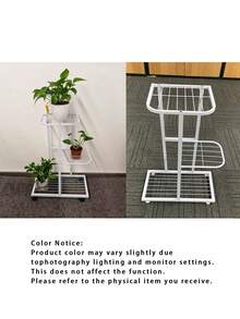 Plant Stand, 3/4/5/6/7/8 Tiers Optional, Multi-Tier Rack, Indoor/Outdoor Plant Display Stand, Suitable For Patio Garden, Living Room, Corner Balcony And Bedroom - White - View 9
